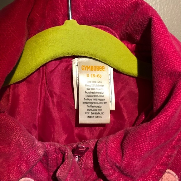 Girls pink jacket - Picture 2 of 3